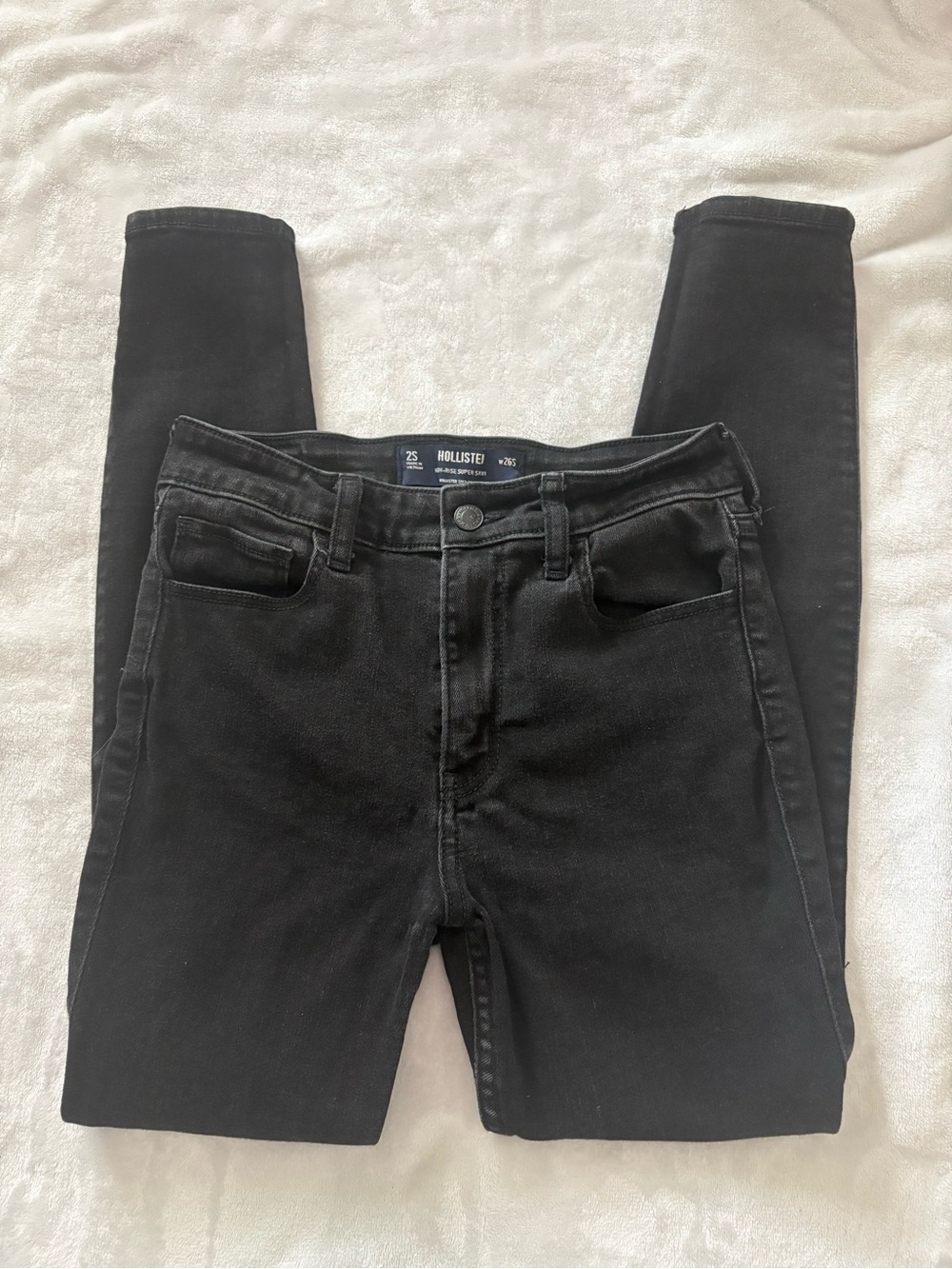 Hollister Women’s Black Skinny High-Rise Jeans